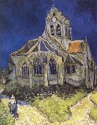 Vincent Van Gogh Church at Auvers china oil painting artist